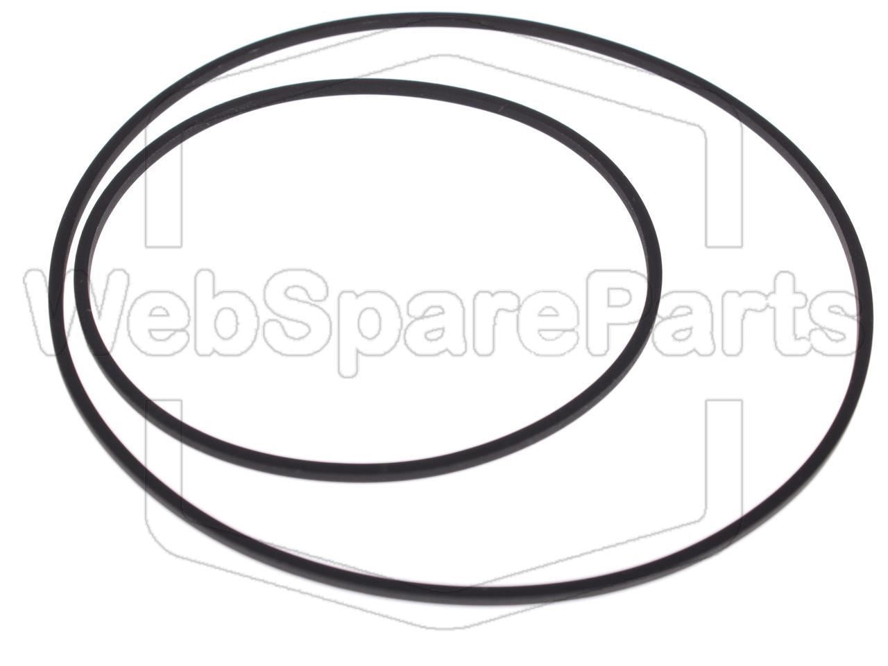 Belt Kit For Video Cassette Recorder Saba VR-6520