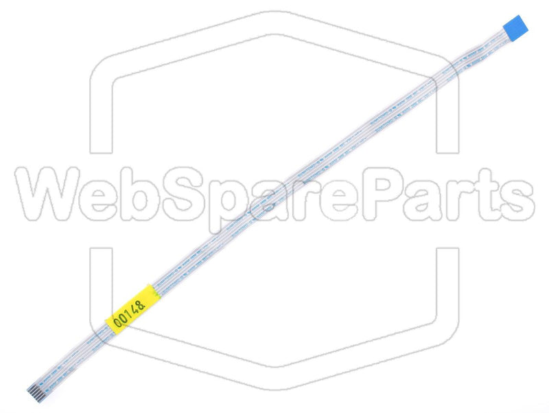 6 contacts Câble plat inversé L=283mm W=9.10mm