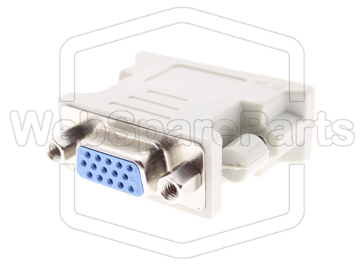 DVI-I [24+1] Male to VGA Female Adapter