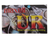 Blank Audio Media Recording Cassette Maxell UR60 &mdash; photo 3