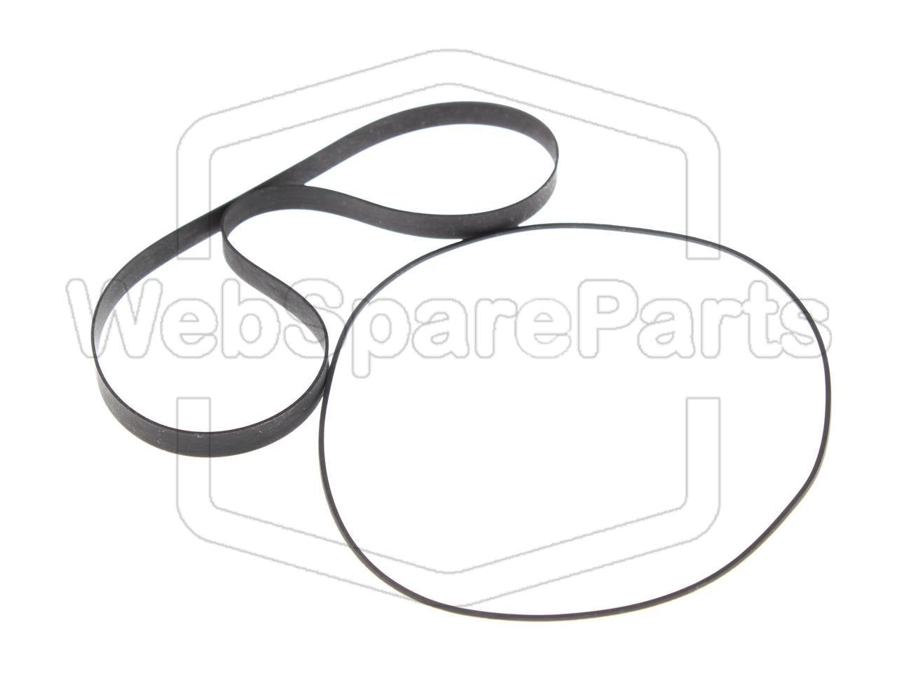 Belt Kit for Pioneer RT-1050 Open reel to reel tape deck