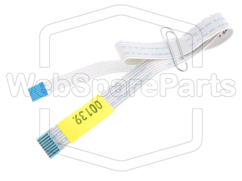 Flat Cable de 8 pinos L=381mm L=11,30mm