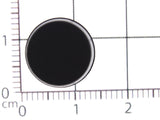 Picior rotund din cauciuc autoadeziv Ø13mm x Ø11.4mm x înălțime 5mm &mdash; photo 4