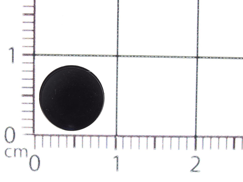 Runde gummifødder selvklæbende Ø8 mm x Ø2 mm x højde 1 mm  