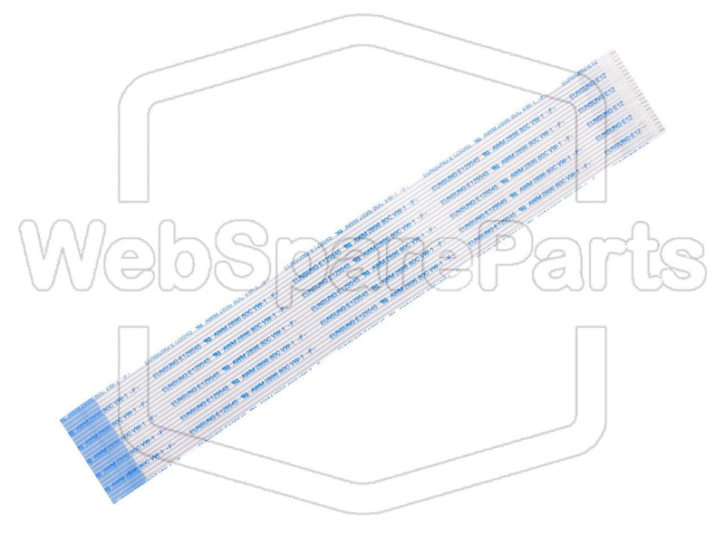 23 contacts Câble plat inversé L=160mm W=24.10mm