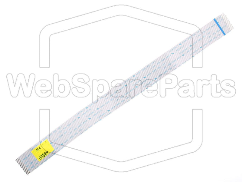 Flat Cable invertido de 19 pinos L=320mm L=25,20mm