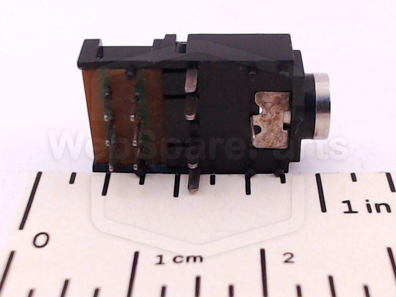 Tomada de jack de 4 pinos para chassis de PCB de 3,5 mm