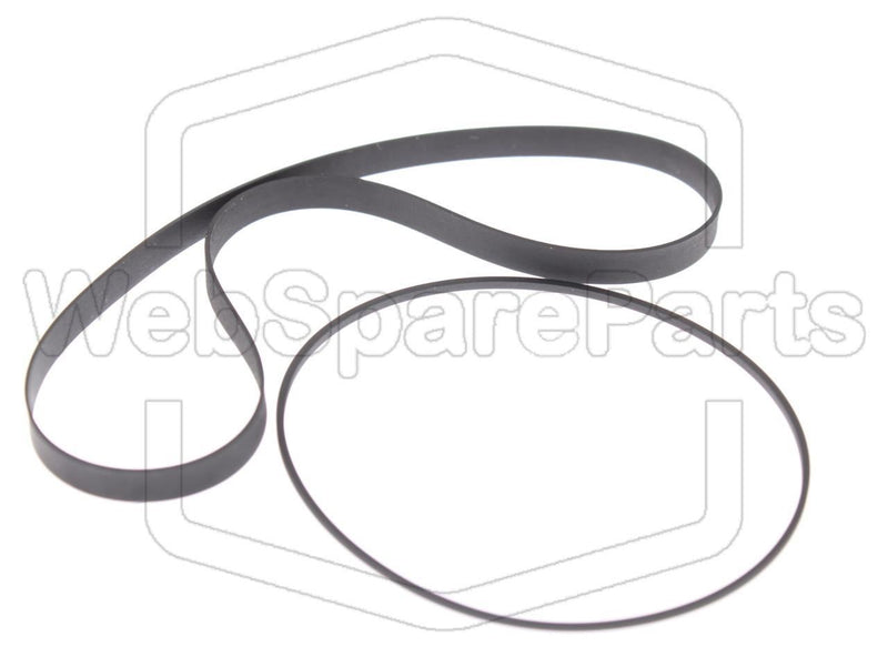 Belt Kit For Cassette Deck Technics RS-8R