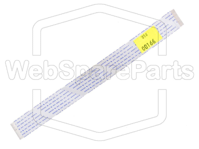 19 contacts Câble plat L=202mm W=20.14mm