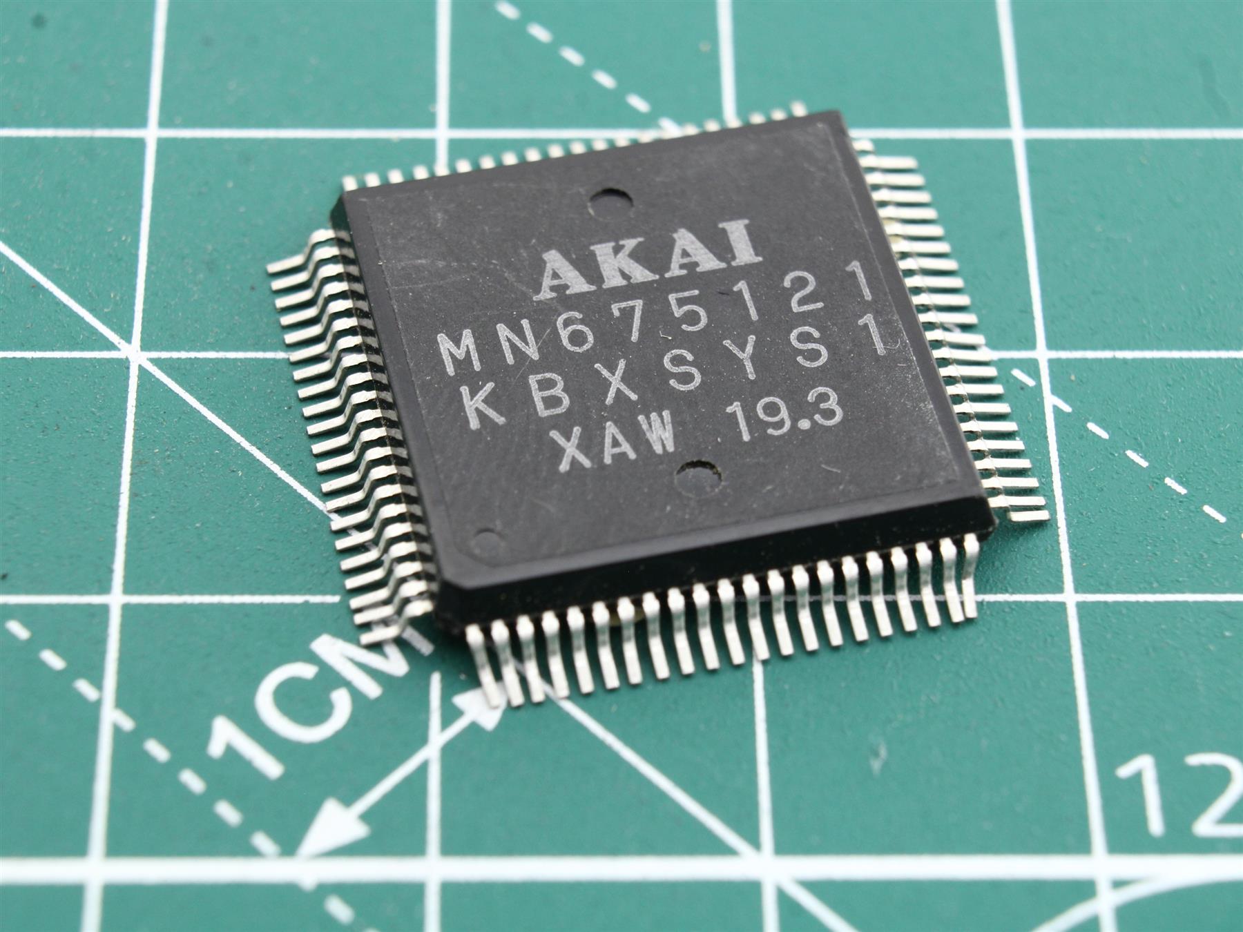 MN675121 KBXSYS1 AKAI integrated circuit