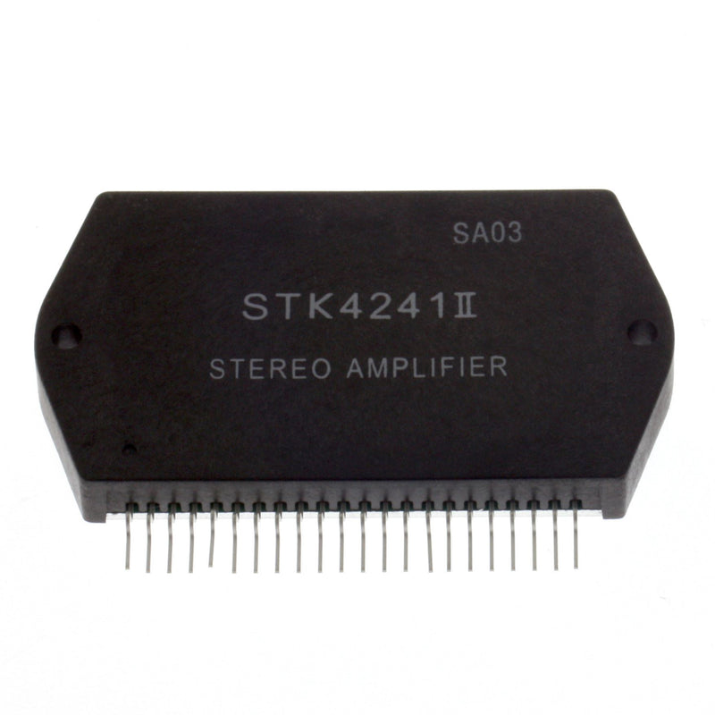 STK4241II, amplificador de áudio de dupla potência 2x120W