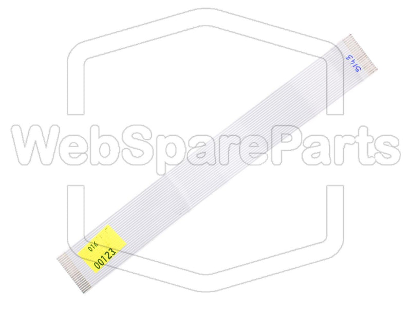 21 contacts Câble plat L=220mm W=27.58mm