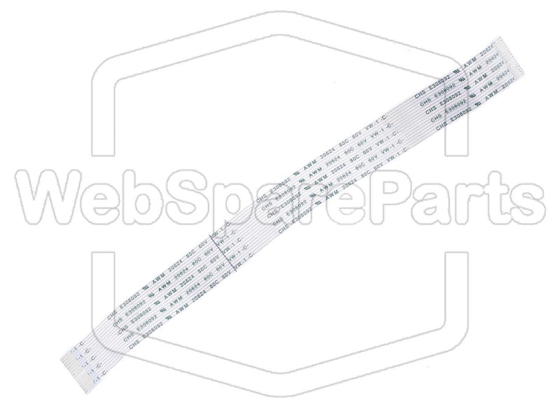 Flat Cable de 16 pinos L=197mm L=17,13mm