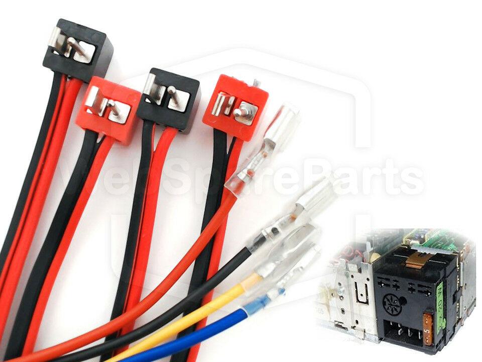 Vintage Blaupunkt connectors Wire Harnesses for Power & Speakers