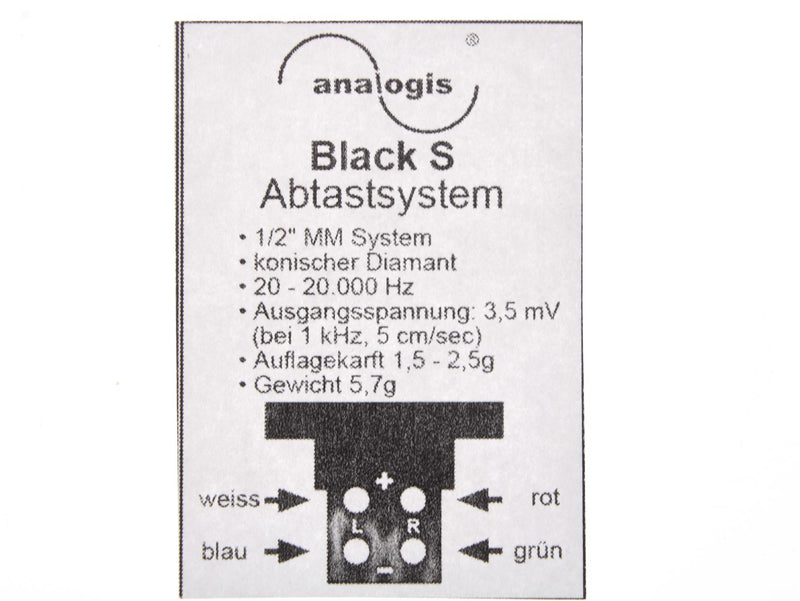 Pickup til Pladespiller analogis MM System 1/2 tomme  