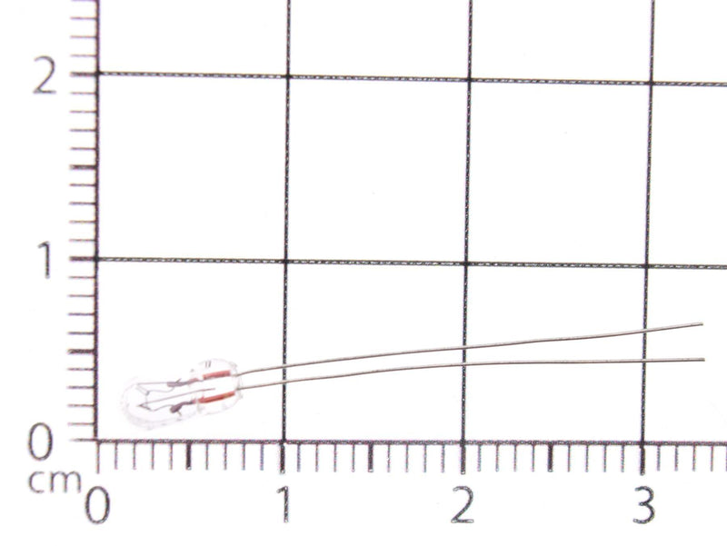 Miniaturelampe 12 Volt 60mA Ø 3,15mm Længde 7mm  