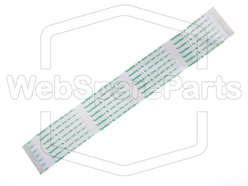 50 contacts Câble plat L=180mm W=25.52mm