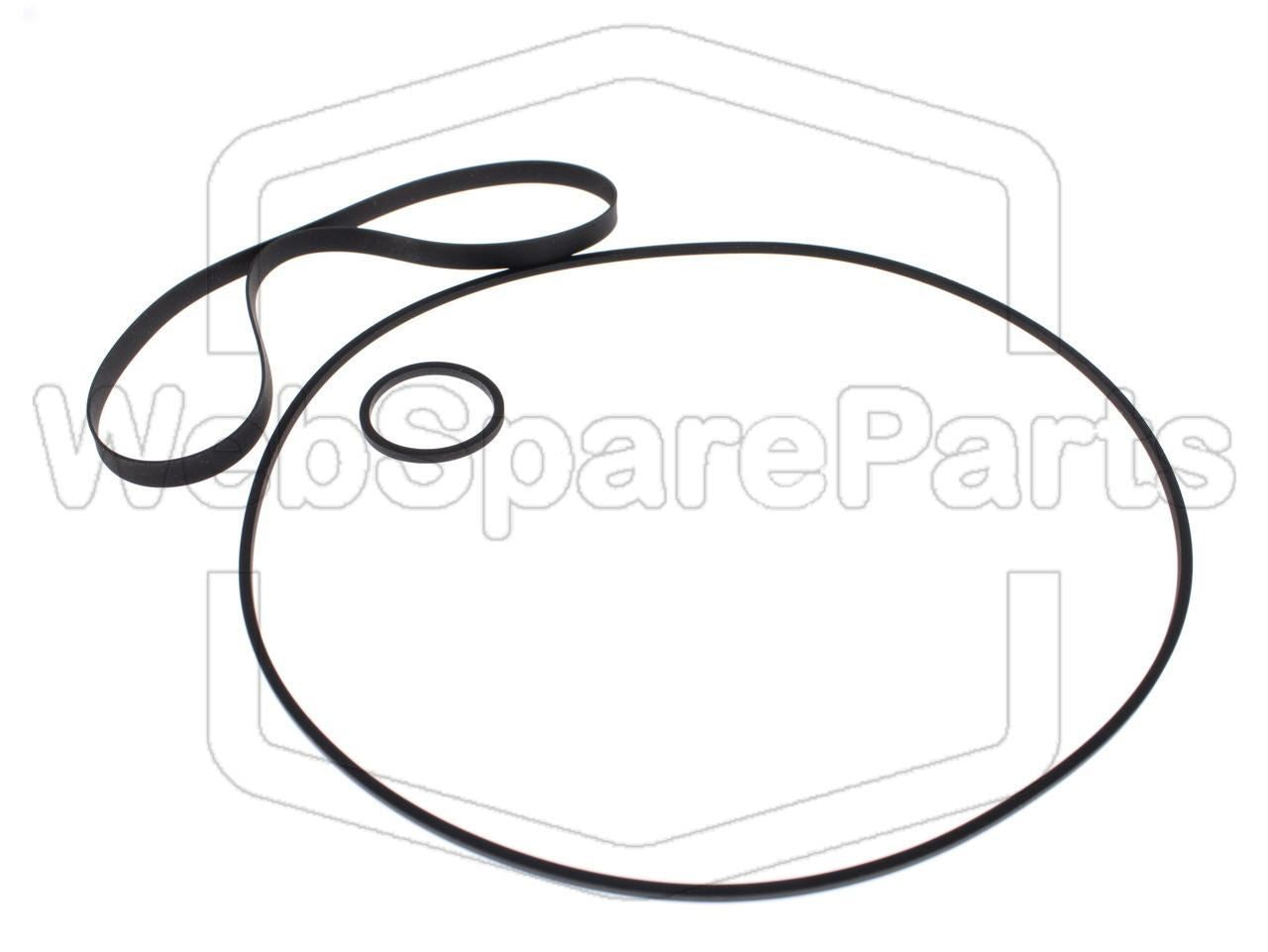 Belt Kit For Video Cassette Recorder Tashiko LVG 981