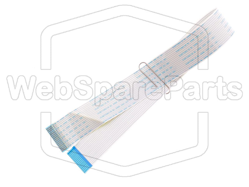 17 contacts Câble plat L=341mm W=22.70mm