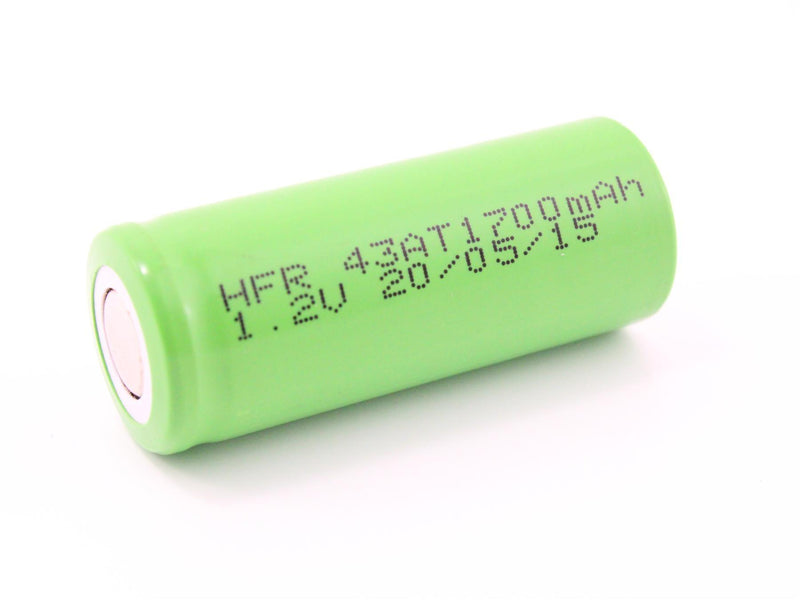 Ni-MH batteri 4/5 A 1,2V 1700mAh [Ø14,5x43,0mm]  