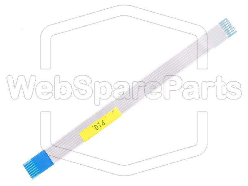 Flat Cable invertido de 7 pinos L=142mm L=10,05mm