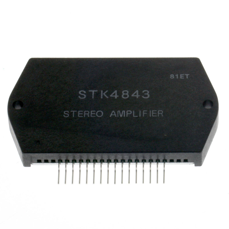 STK4843, Dual power audio amplifier 2x30W