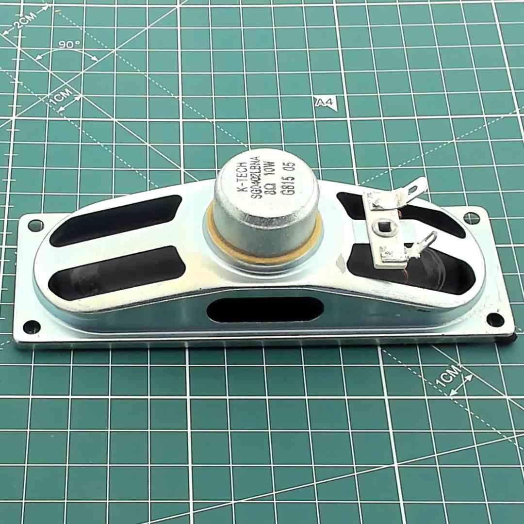 Oval Replacement Speaker for Vintage Audio, 8 Ohm 10 W [130x45x39mm]