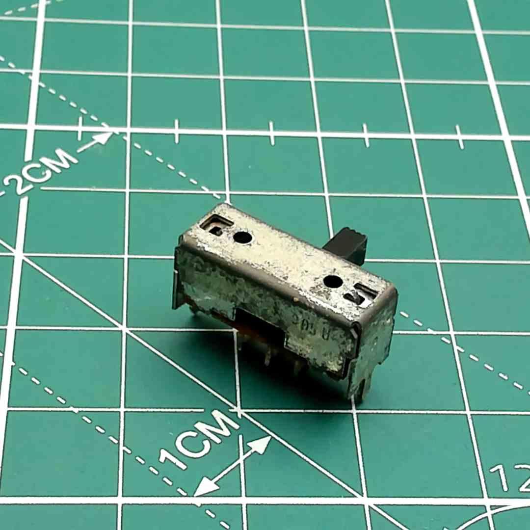 Sharp WQ268E 2-Position 6-Pin PCB Slide Switch for Vintage Boombox Repair