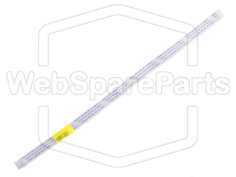 8 contacts Câble plat L=300mm W=11.30mm