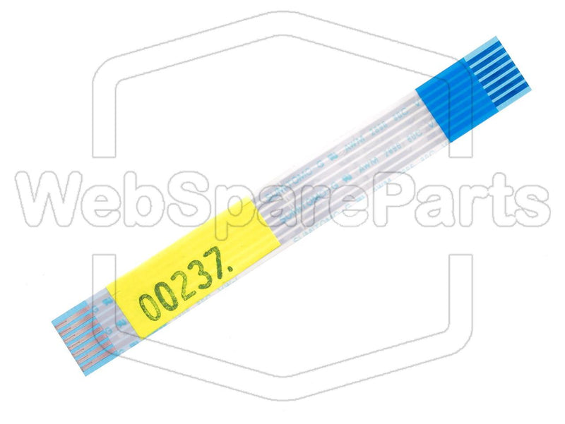 7 contacts Câble plat inversé L=81.17mm W=10.10mm