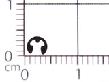 Circlip for Shaft 1.5mm Thick 0.4mm Retaining Ring for Vintage Audio Repair &mdash; photo 6