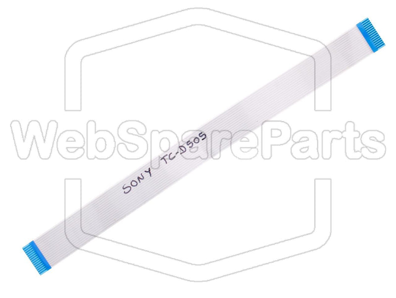 15-pins fladkabel L=251mm B=20,13mm  