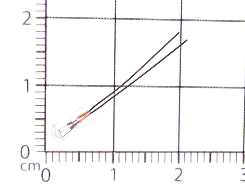 Miniaturelampe 14 Volt 40mA Ø 3,15mm Længde 6,35mm  