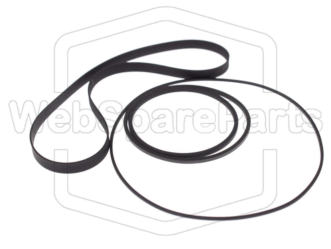 Belt Kit For Cassette Player Sony TC-FX25B