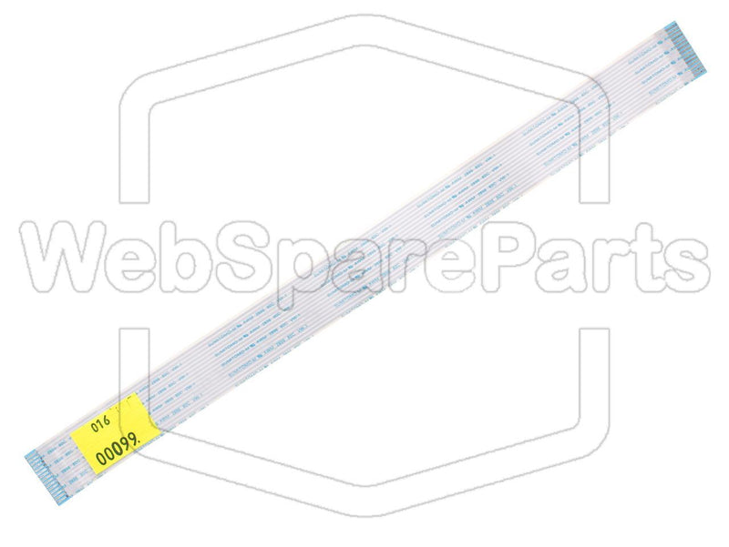 15 contacts Câble plat L=254mm W=20mm