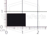 Rectangular Rubber Foot Self-adhesive  11.5mm x 8.0mm Height 3.0mm &mdash; photo 2