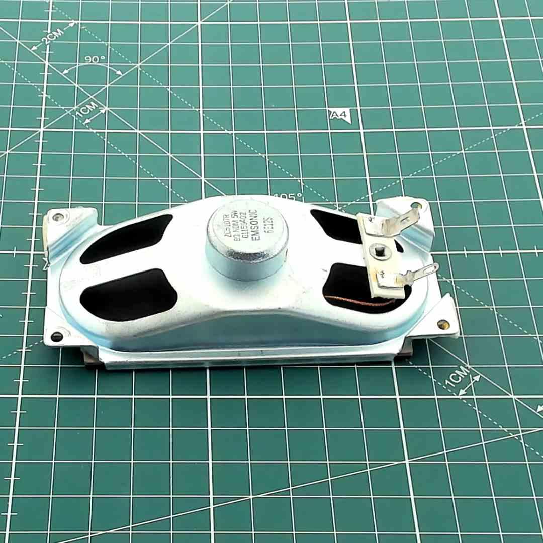 Oval Replacement Speaker for Vintage Audio, 8 Ohm 5 W [111x50x30mm]