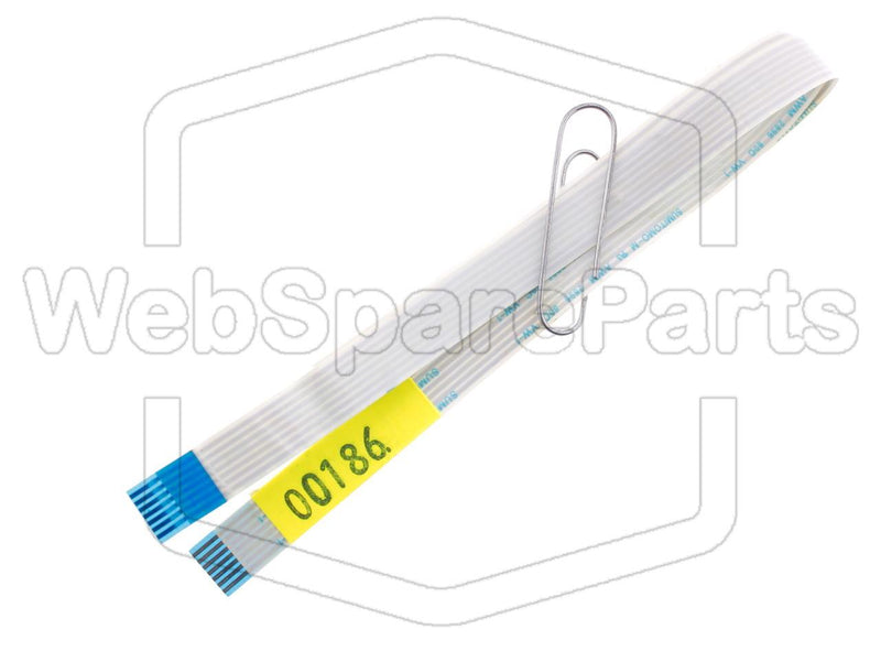 Flat Cable de 7 pinos L=408mm L=8,10mm