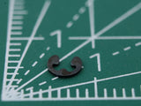 Circlip for Shaft 1.5mm Thick 0.4mm Retaining Ring for Vintage Audio Repair &mdash; photo 1