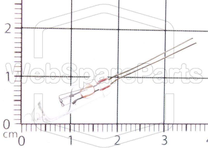 Glødelampe 24 Volt 40mA Ø 5,3mm Længde 19mm  