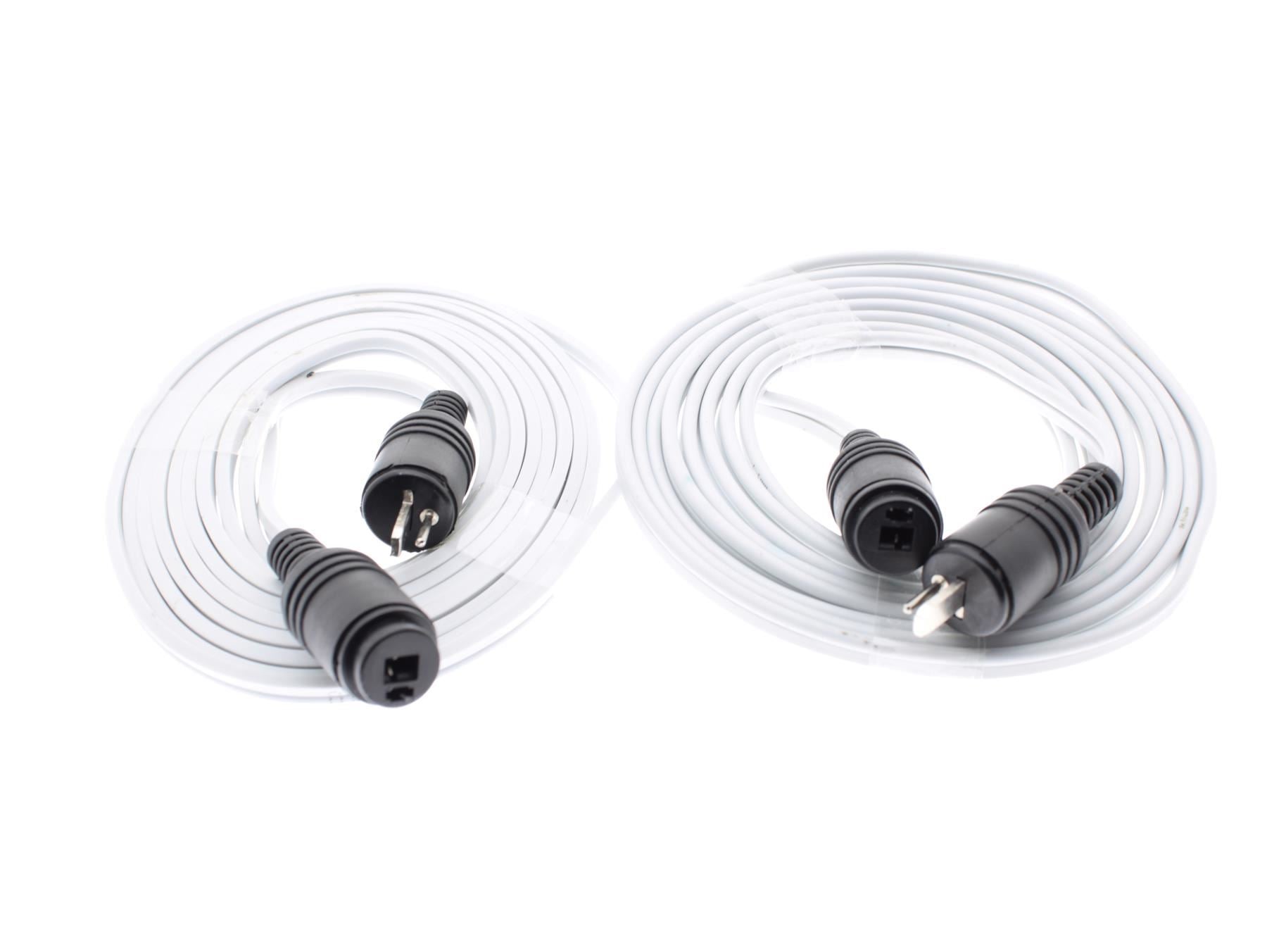 2-Pin DIN Speaker Cable Pair for Bang & Olufsen [1 meter each]