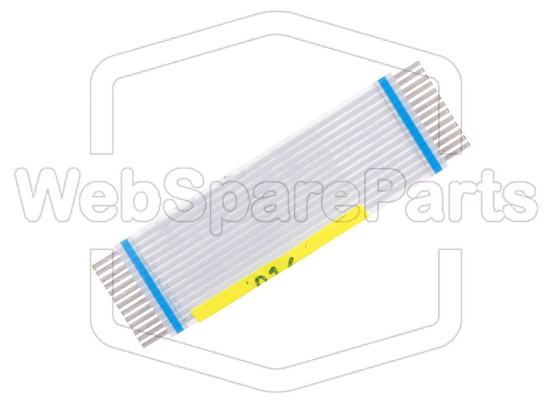 13 contacts Câble plat L=49.20mm W=14.10mm