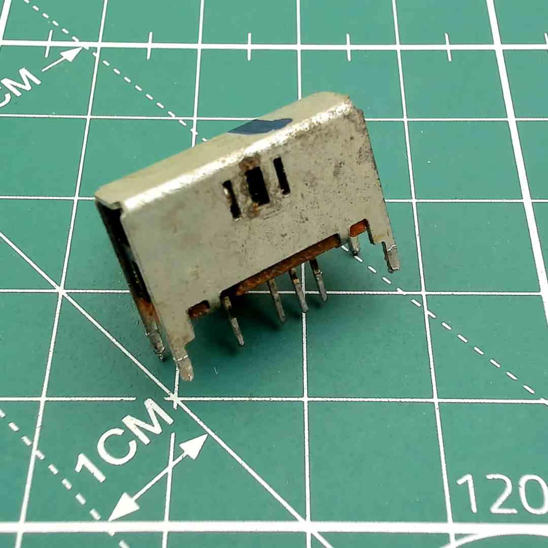 Samsung RCD750 2-Position 4-Pin PCB Slide Switch for Vintage Audio Repair