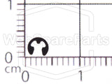 Circlip for Shaft 1.5mm Thick 0.4mm Retaining Ring for Vintage Audio Repair &mdash; photo 3