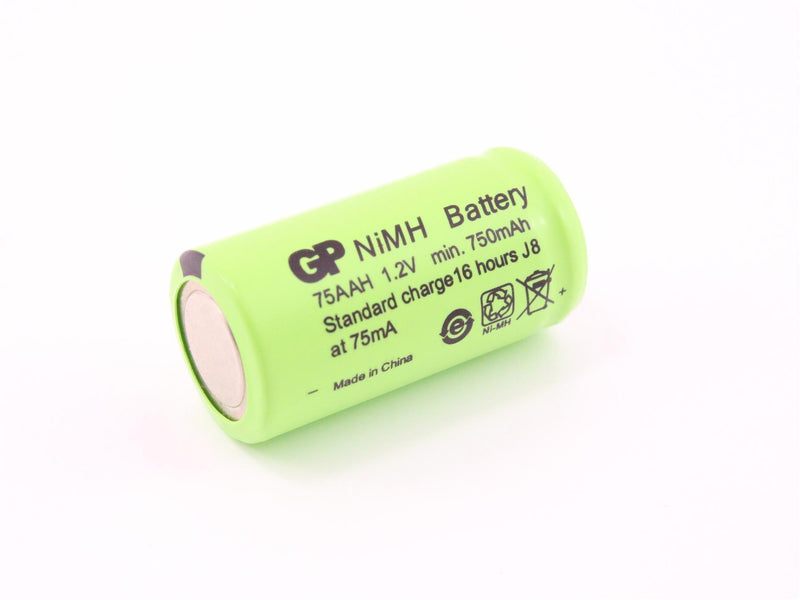 Ni-MH batteri 75AAH 1,2V 750mAh GP  