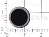 Picior rotund din cauciuc autoadeziv Ø12mm x Ø9.5mm x înălțime 4mm &mdash; photo 5