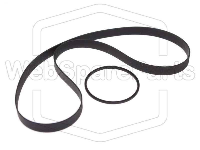 Belt Kit For Cassette Deck Sharp RT-3838 - WebSpareParts
