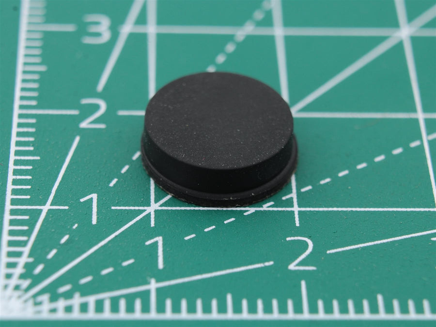 Round Rubber Foot Self-adhesive  Ø11.3mm x Ø10.7mm x height 3.2