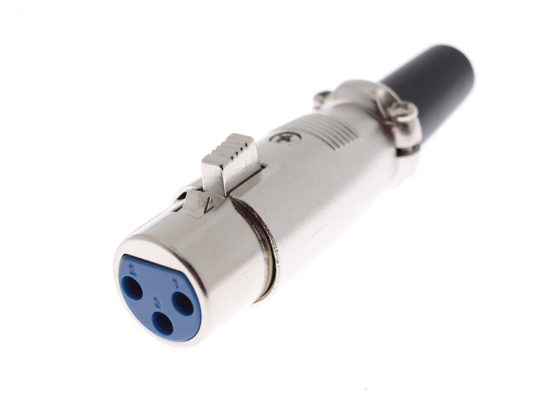 XLR 3-Pin Female Metal Connector