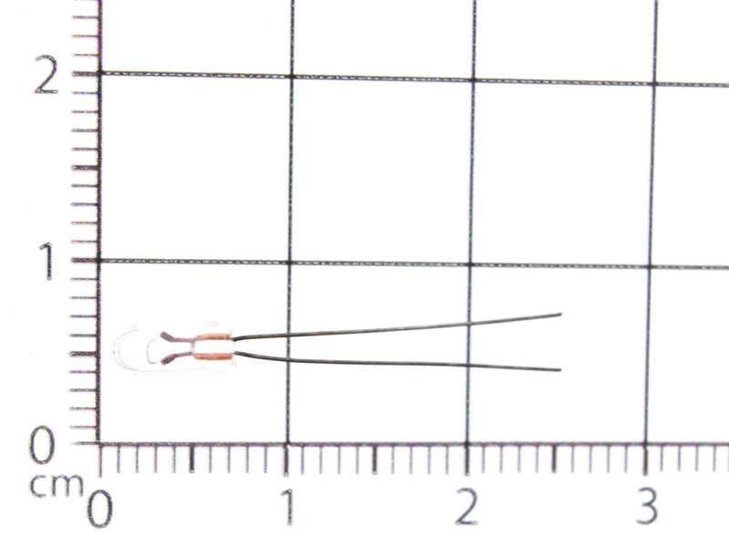 Miniaturelampe 6,0 Volt 40mA Ø 3,15mm Længde 6,35mm  